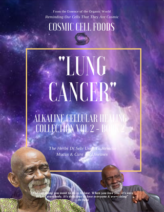 "LUNG CANCER" Alkaline Cellular Healing Collection Vol 2 - BOOK  2