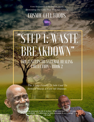 [HOLIDAY SPECIAL] "STEP 1: WASTE BREAKDOWN" The 3-Steps To Healing Book Collection - BOOK 2 - The Cosmic Chef