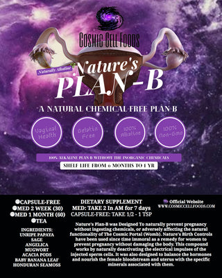 NATURES PLAN B - "A CHEMICAL FREE PLAN-B" - The Cosmic Chef