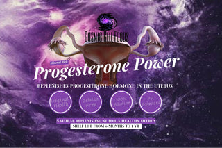 PROGESTERONE POWER - Replenishes Progesterone In The Uterus & Relieves Stress - The Cosmic Chef